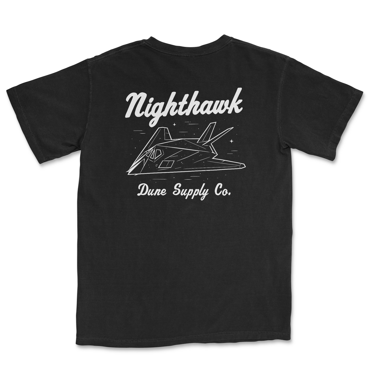 Nighthawk Nightmare (White ink)