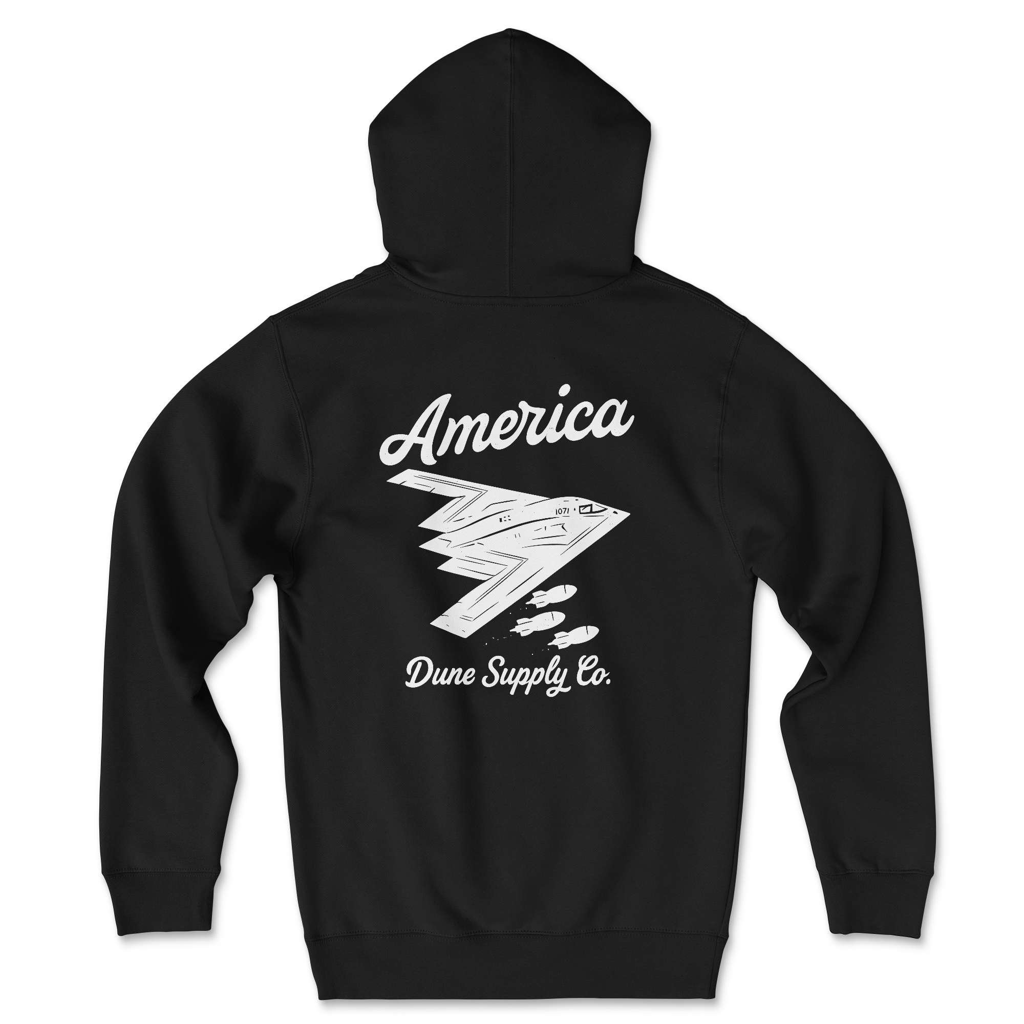Dropping Bombs (Black) - Hoodie