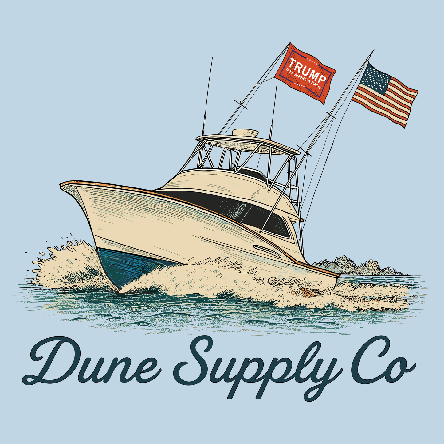 Trolling Triumph - (Light Blue Comfort Color T-Shirt)