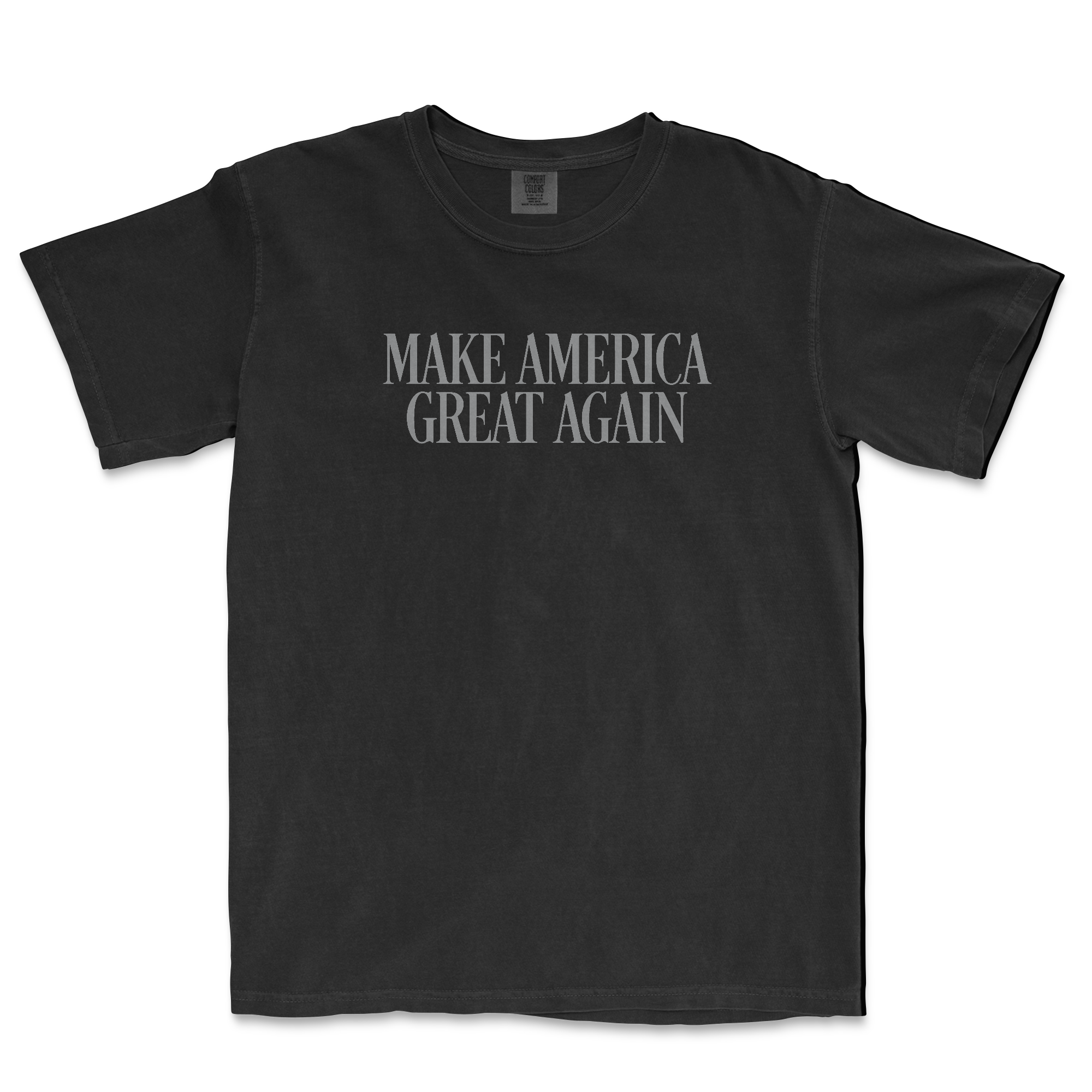 Make America Great Again (Black) (Front Print)