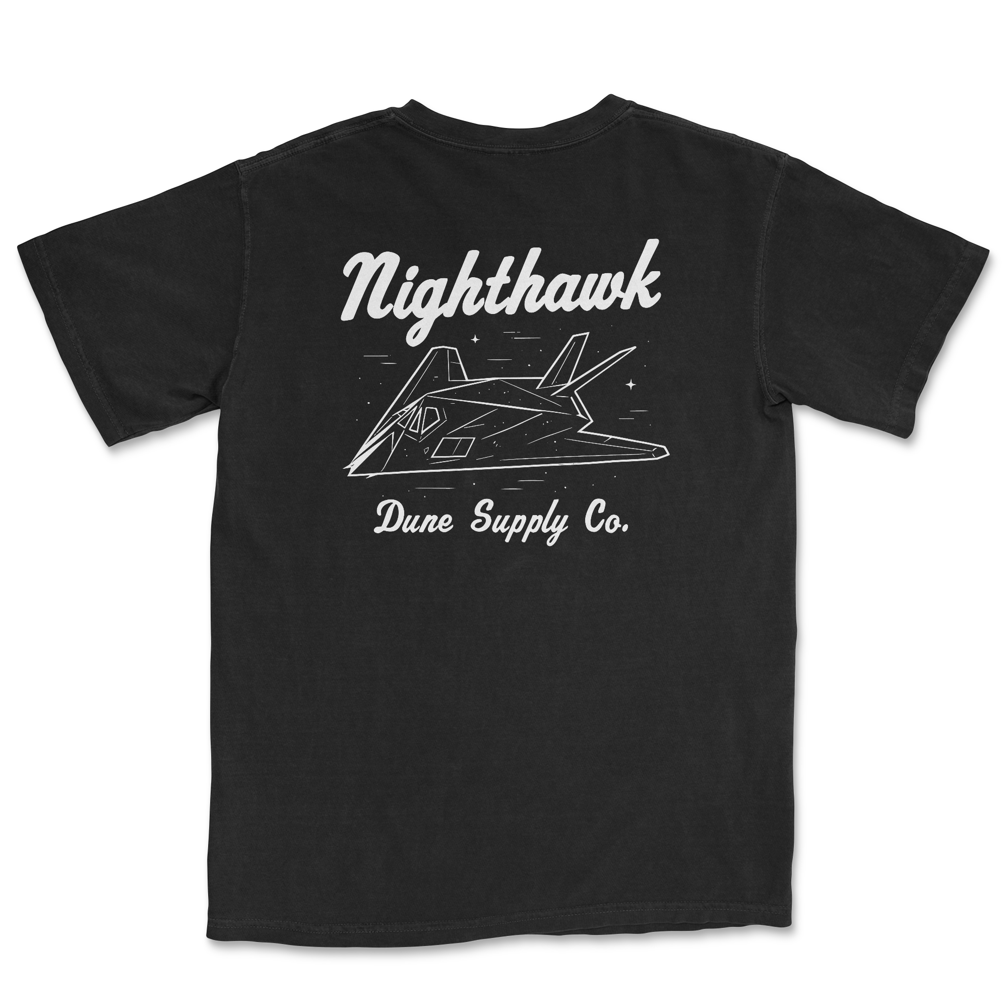 Nighthawk Nightmare (White ink)
