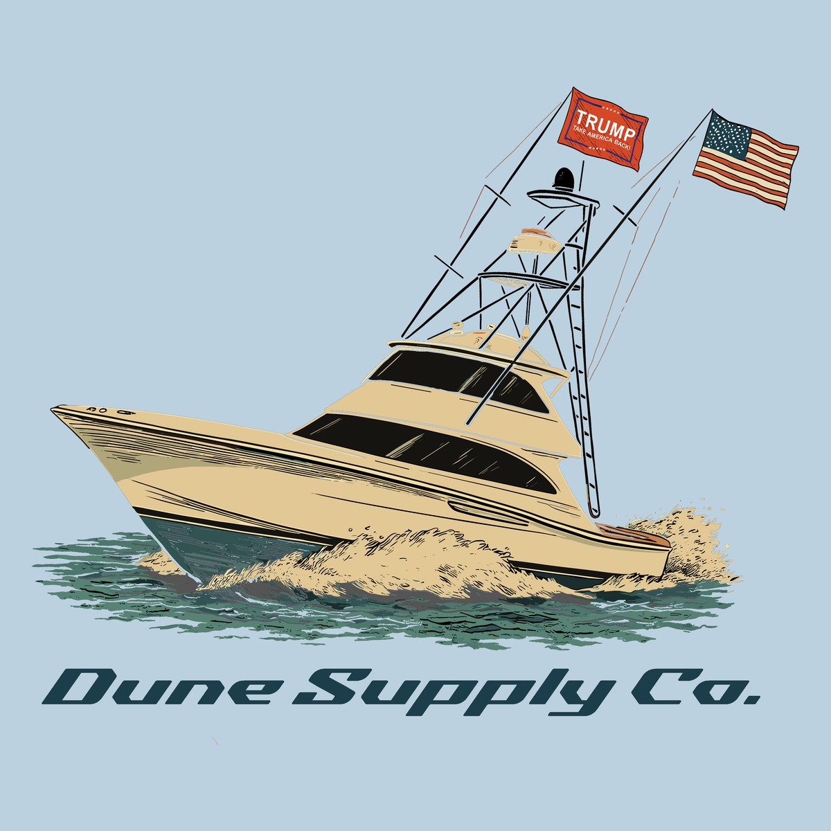 Trolling Triumph - (Light Blue Comfort Color T-Shirt)