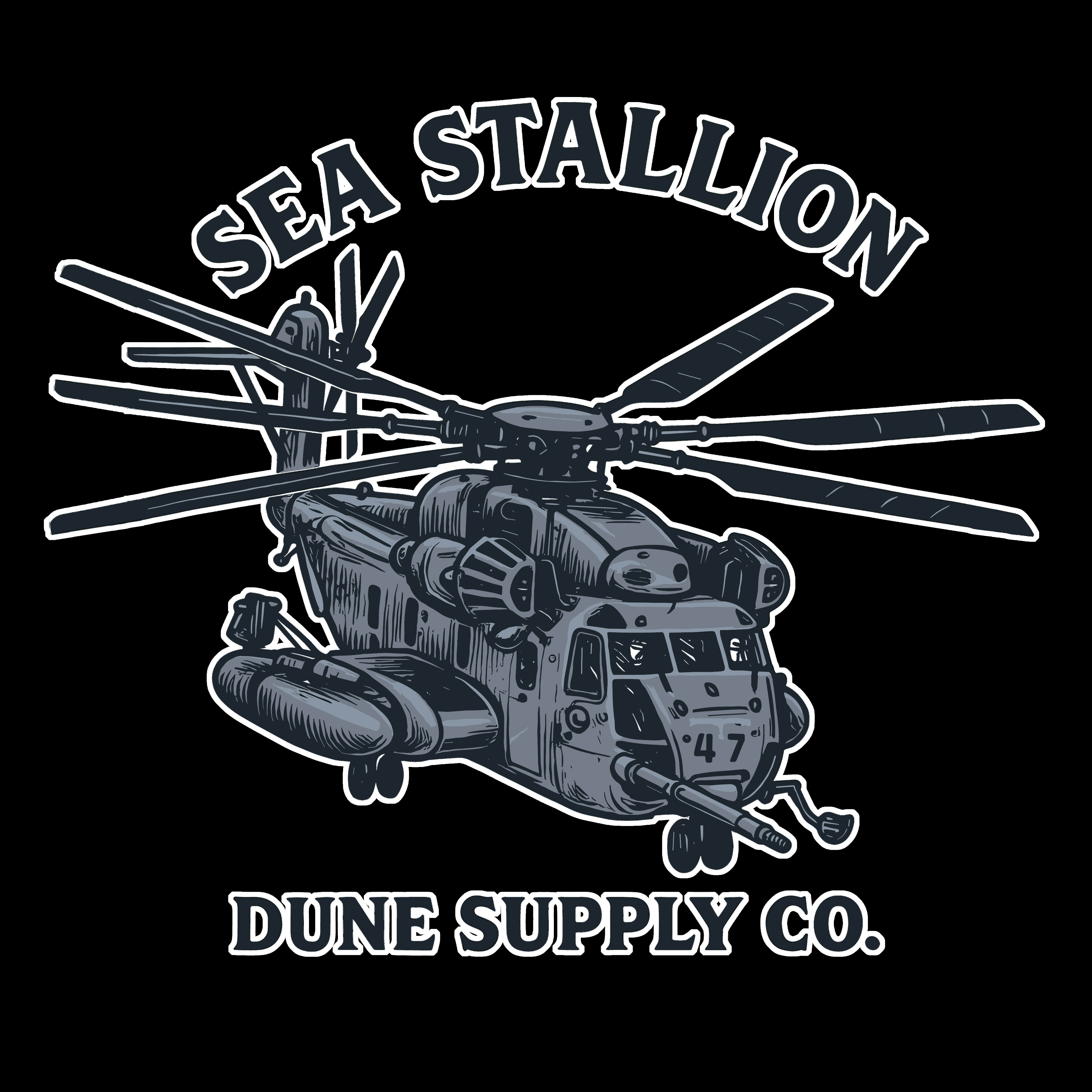 Sea Stallion (Black)