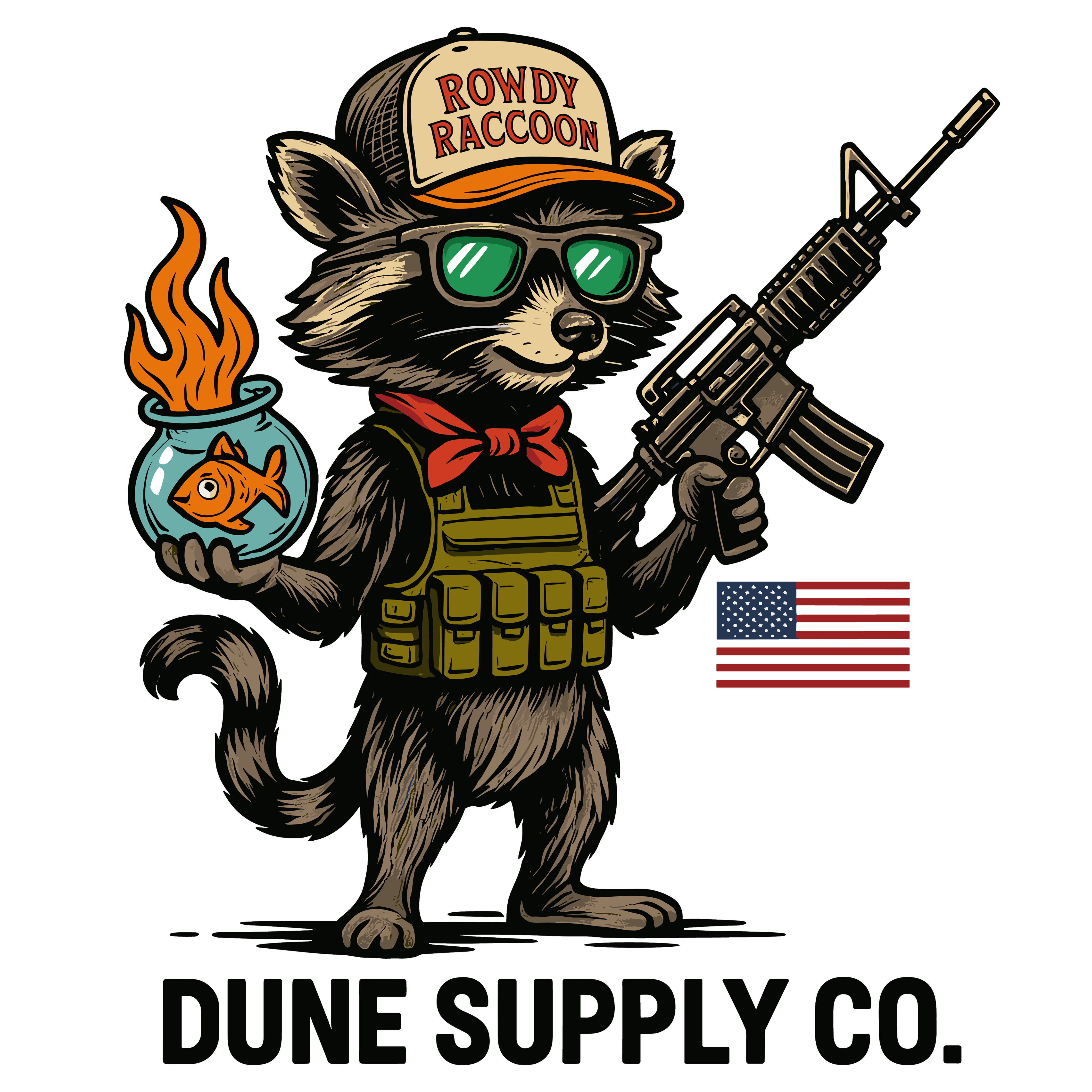 Rowdy Raccoon