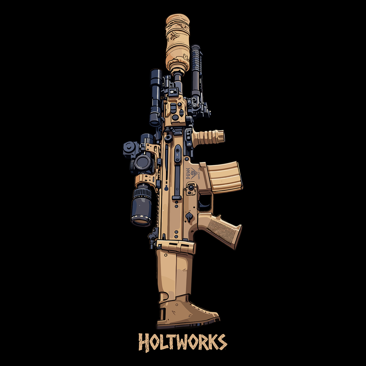 Holtworks SCAR (Black)